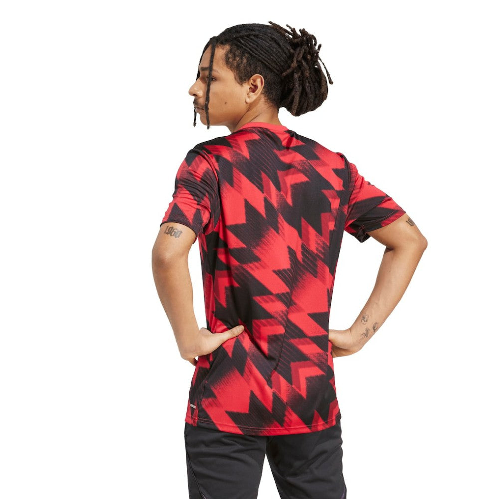 Adidas - Manchester United 2025/26 AEROREADY Pre-Match Top - Red