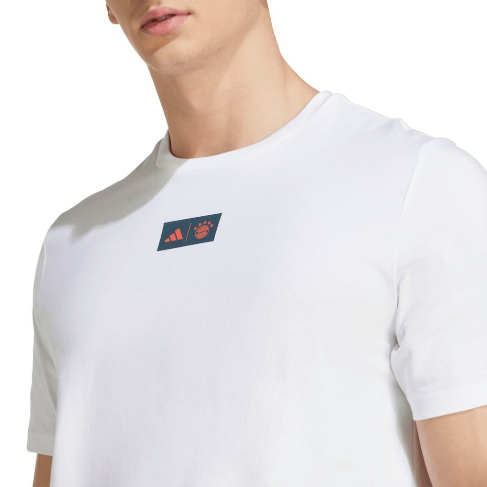 Adidas - Bayern Munich Jersey Hook T-Shirt - White