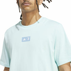 Adidas - Juventus Jersey Hook T-Shirt - Aqua