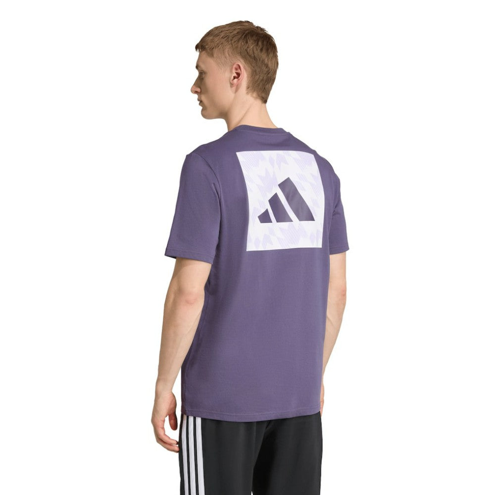 Adidas - Manchester United Jersey Hook T-Shirt - Purple