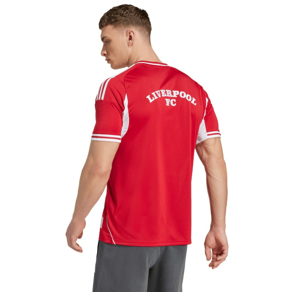 Adidas - Liverpool Full-Button Baseball Jersey - Red