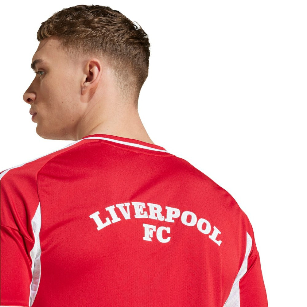 Adidas - Liverpool Full-Button Baseball Jersey - Red