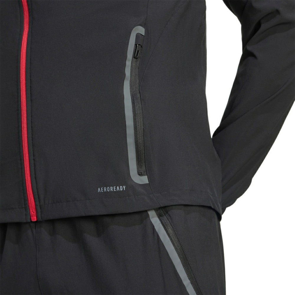 Adidas - Liverpool 2025/26 Tiro Vis Tech Travel Jacket - Black