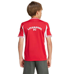 Adidas - Liverpool Youth Full-Button Baseball Jersey - Red
