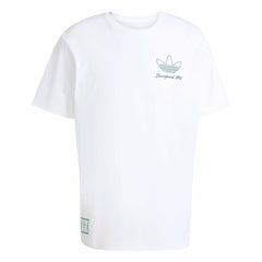 Adidas - Liverpool Terrace Icons Collection Graphic T-Shirt - White