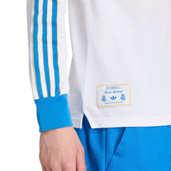 Adidas - Real Madrid Terrace Icons Long Sleeve Polo - White