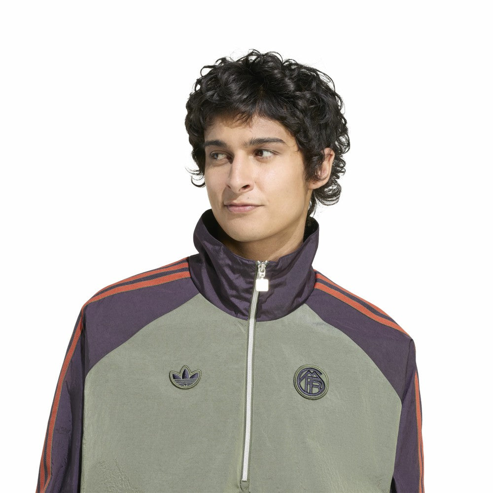 Adidas - Bayern Munich Terrace Icons Half-Zip Jacket - Green