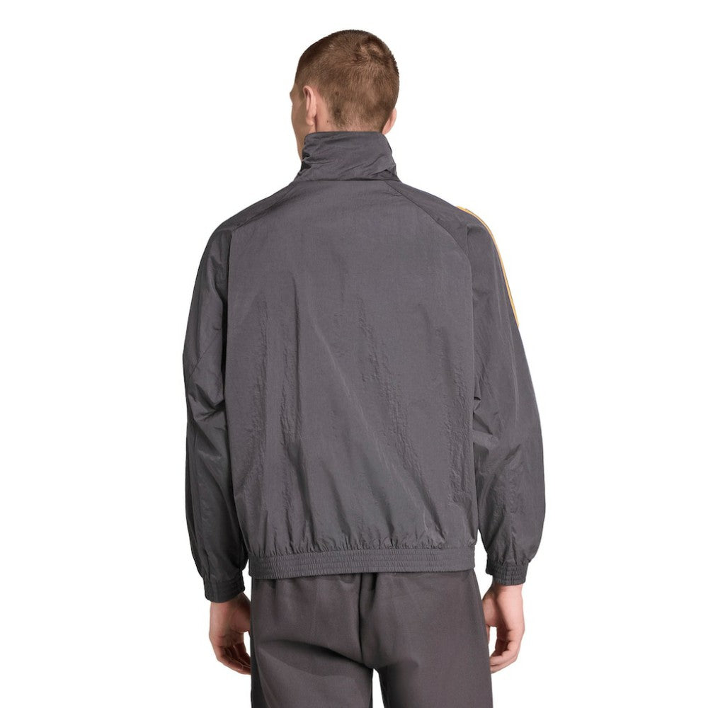Adidas - Manchester United Terrace Icons Half-Zip Jacket - Gray