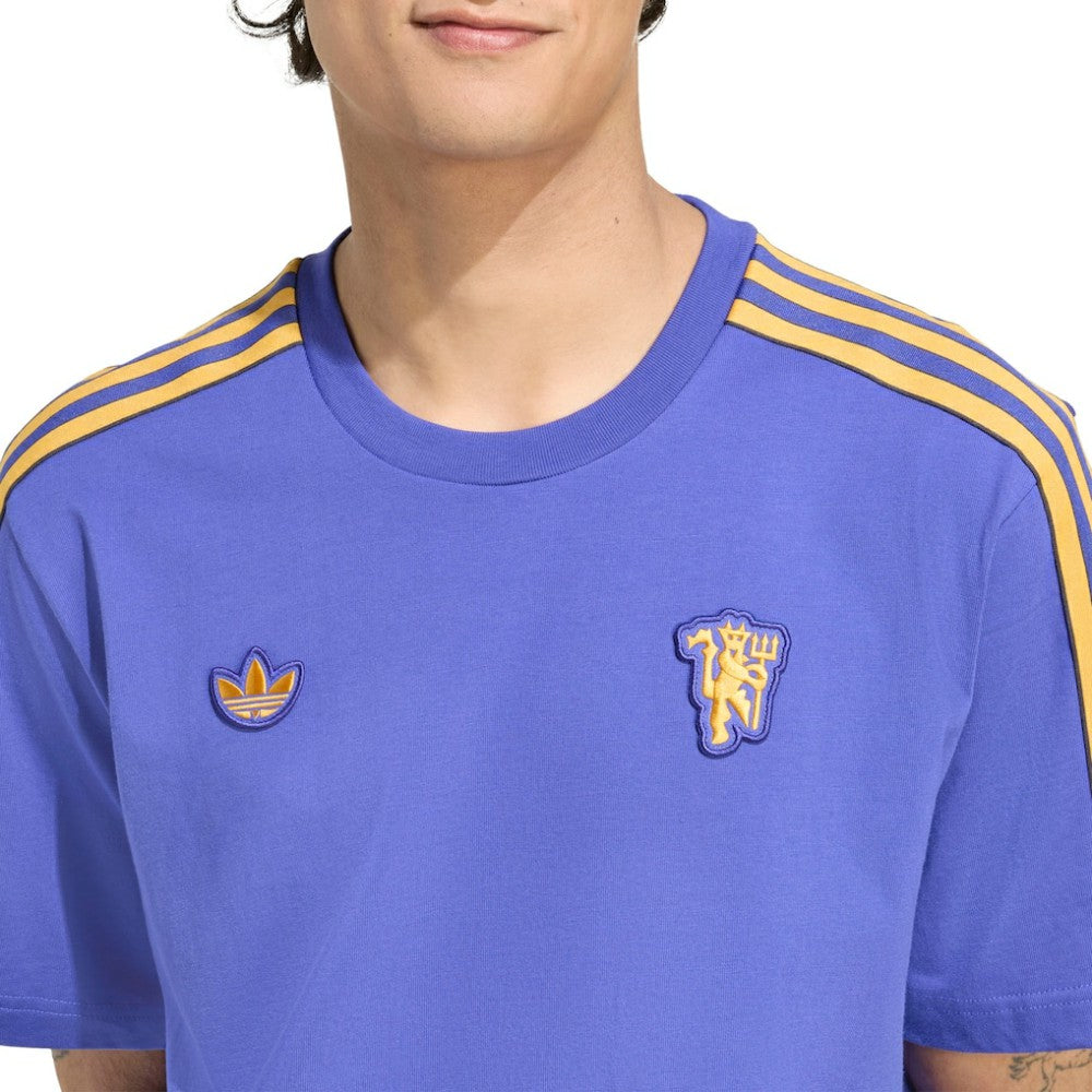 Adidas - Manchester United Terrace Icons T-Shirt - Purple