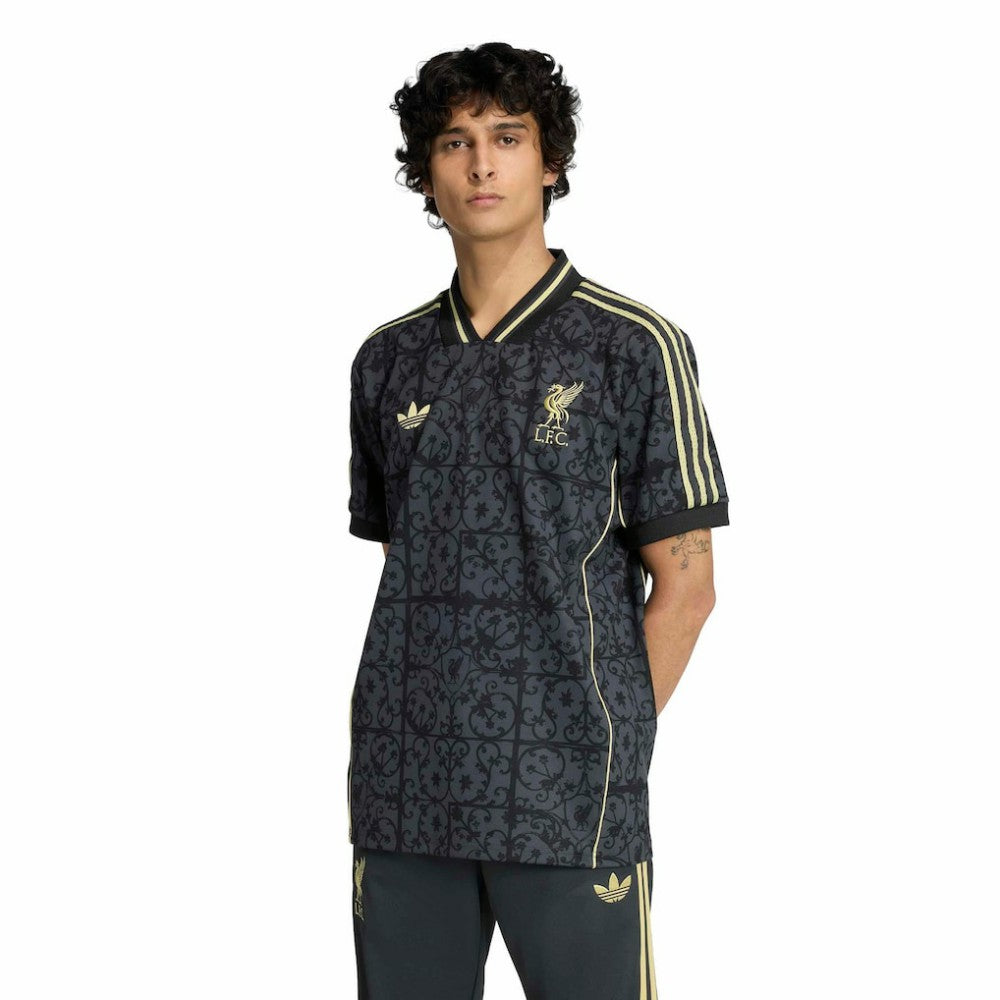 Adidas - Liverpool Unisex Lifestyler Fashion Jersey - Gray