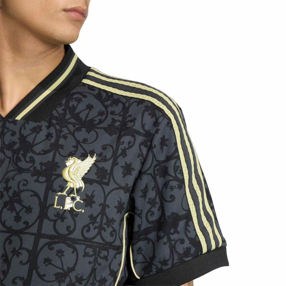 Adidas - Liverpool Unisex Lifestyler Fashion Jersey - Gray