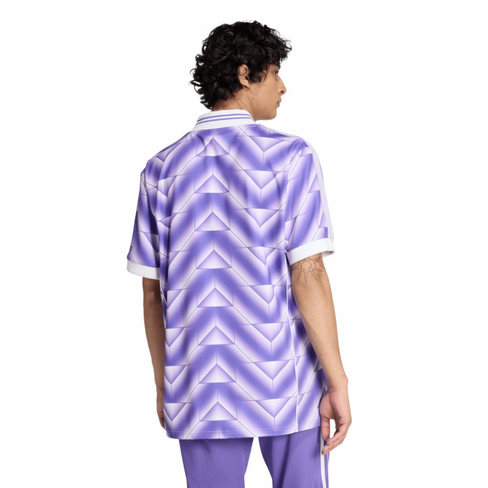 Adidas - Real Madrid Unisex Lifestyler Fashion Jersey - Purple