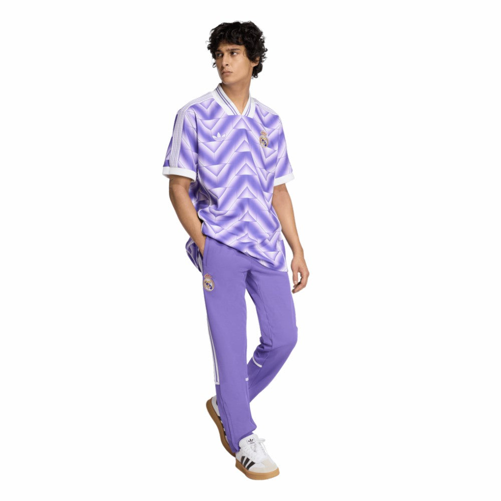 Adidas - Real Madrid Unisex Lifestyler Fashion Jersey - Purple