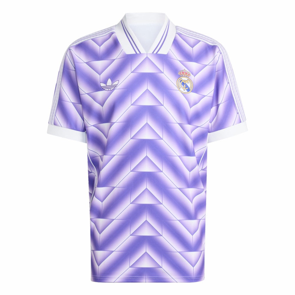 Adidas - Real Madrid Unisex Lifestyler Fashion Jersey - Purple