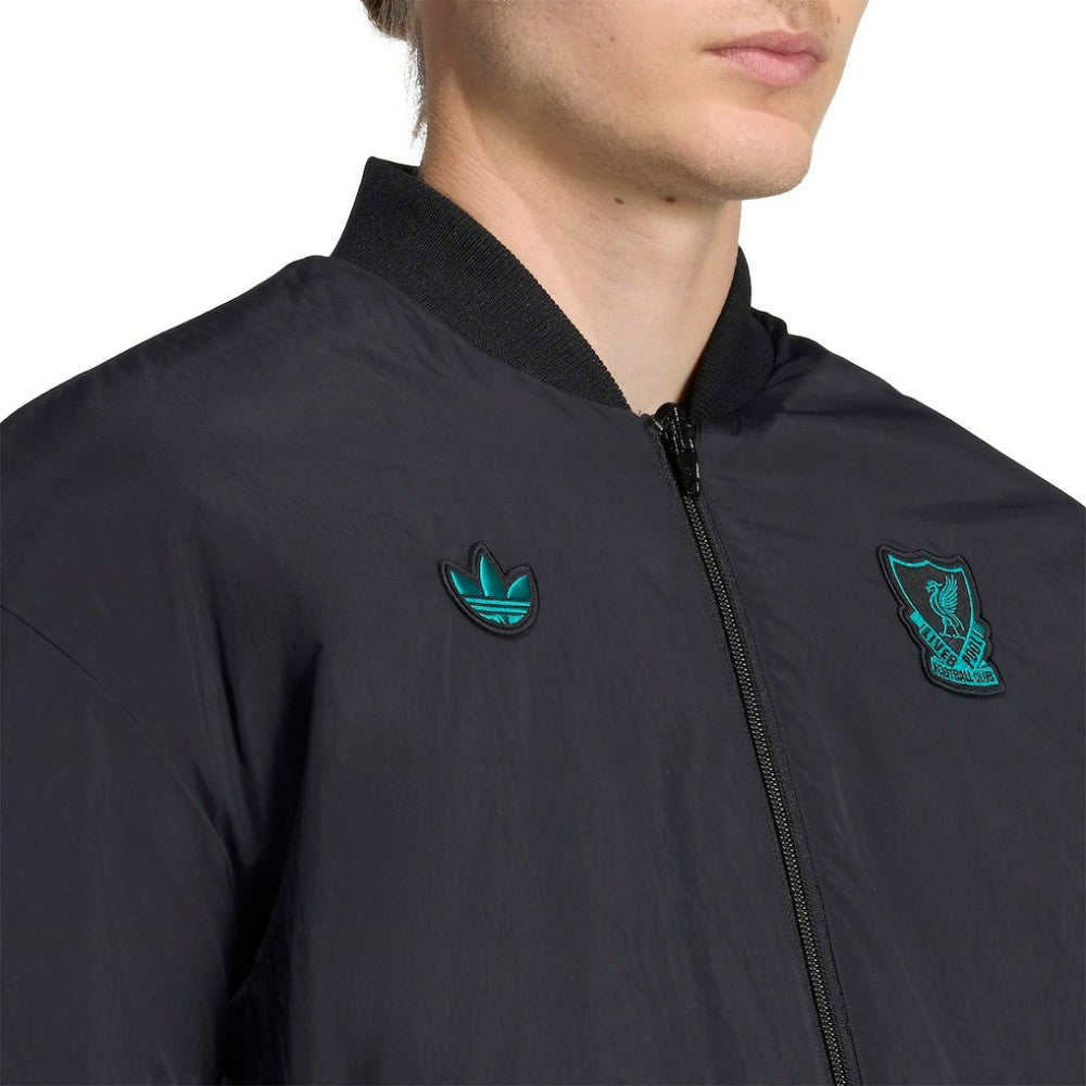 Adidas - Liverpool Terrace Icons Polo - Black