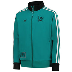 Adidas - Liverpool Youth Terrace Icons Full-Zip Track Jacket - Green