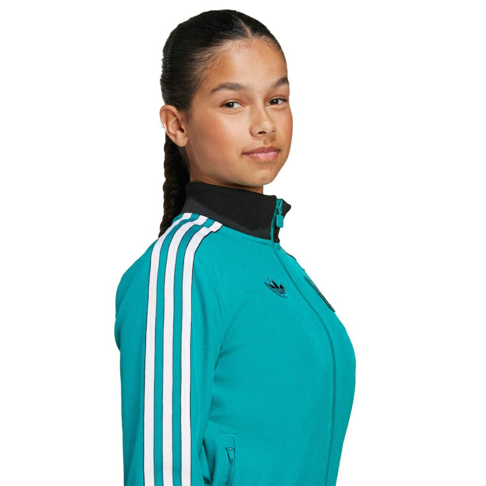 Adidas - Liverpool Youth Terrace Icons Full-Zip Track Jacket - Green