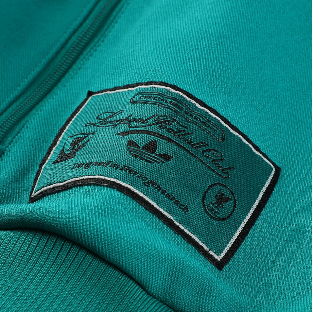 Adidas - Liverpool Youth Terrace Icons Full-Zip Track Jacket - Green