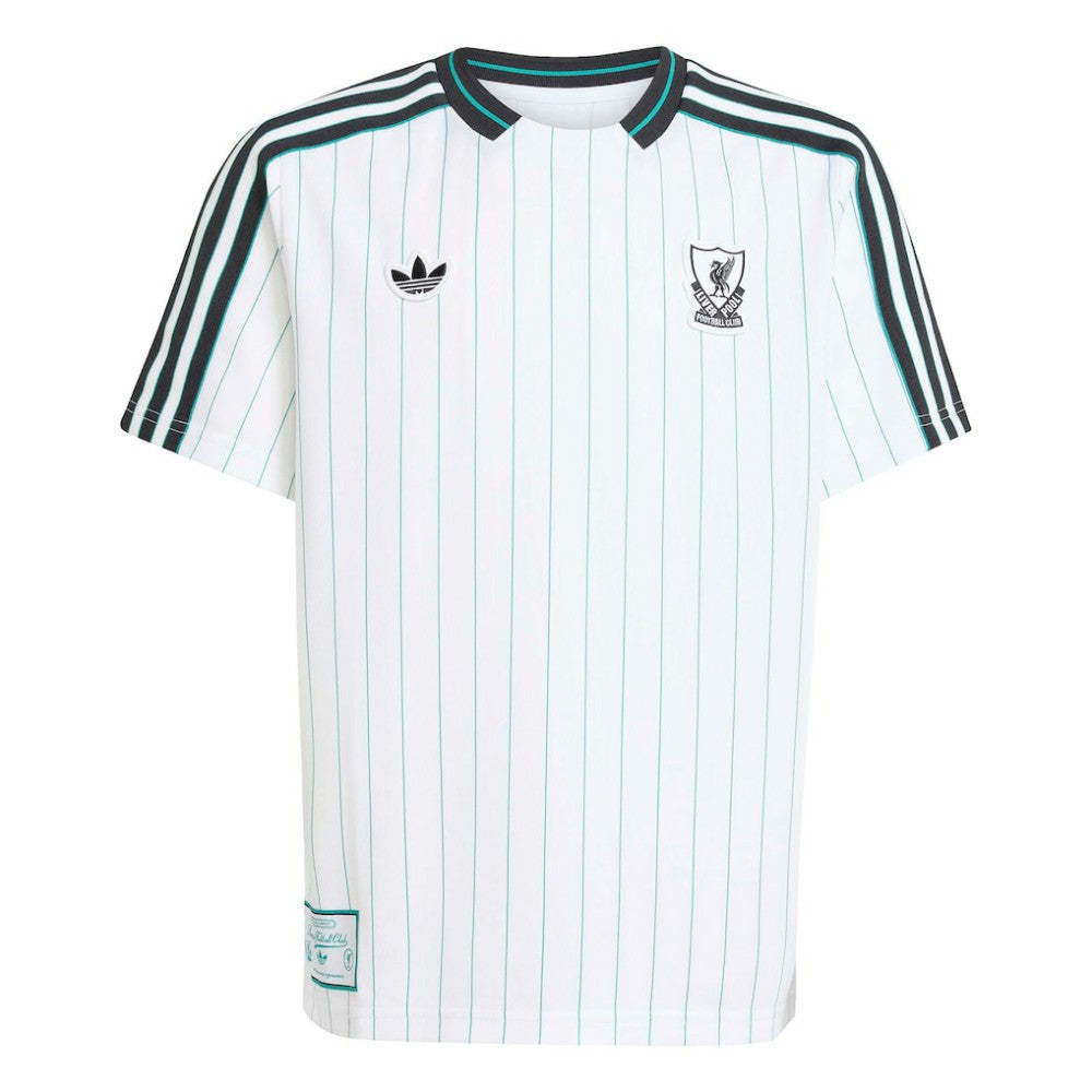 Adidas - Liverpool Youth Terrace Icons Fashion Jersey - White