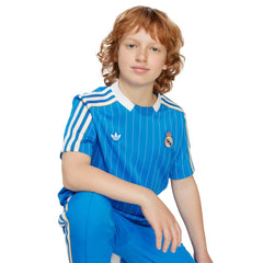 Adidas - Real Madrid Youth Terrace Icons Jersey - Blue