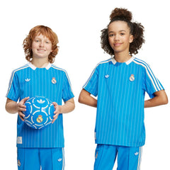 Adidas - Real Madrid Youth Terrace Icons Jersey - Blue