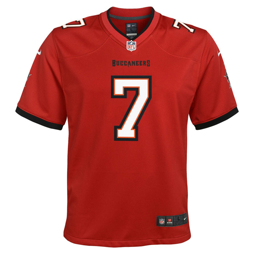 Bucky Irving Tampa Bay Buccaneers Youth Game Jersey - Red - Nike