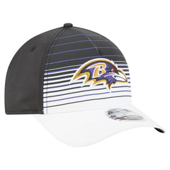 Baltimore Ravens New Era Adventure Gradient 9FORTY M-Crown A-Frame Adjustable Hat - White/Black - NFL