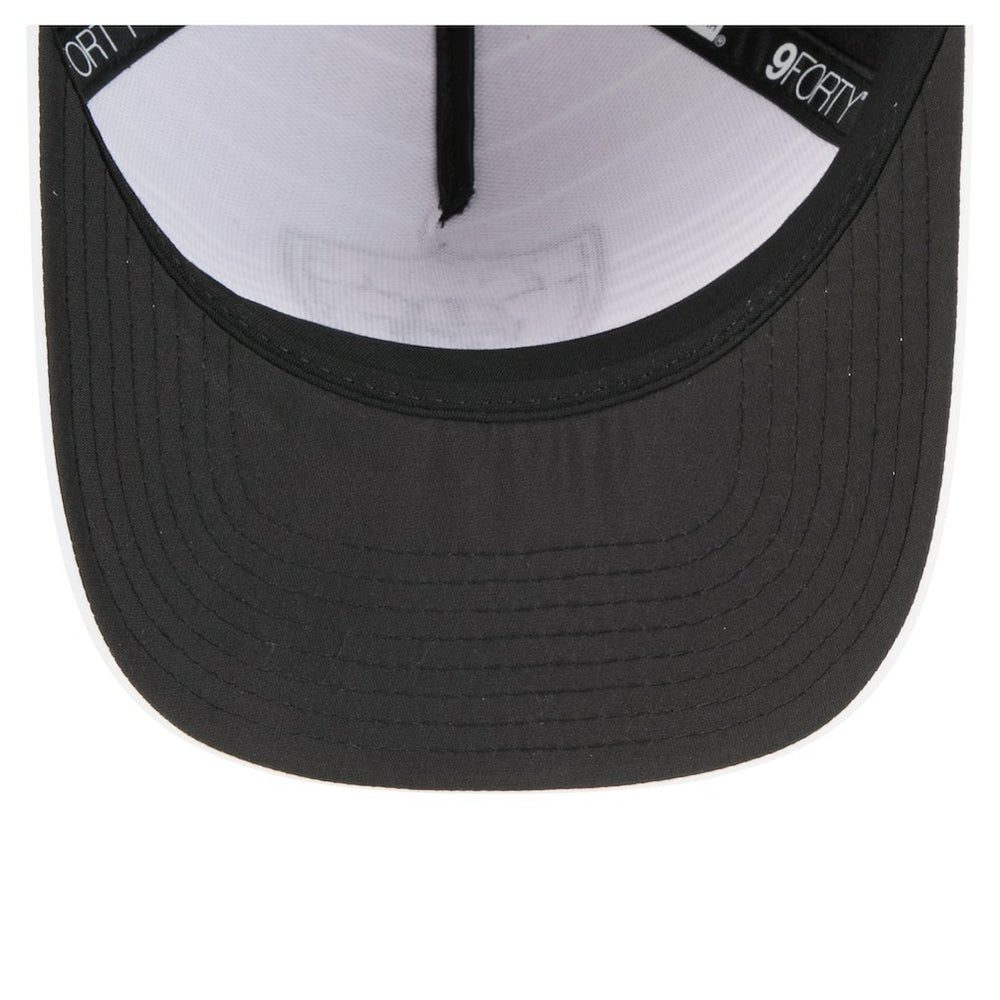 Las Vegas Raiders New Era Adventure Gradient 9FORTY M-Crown A-Frame Adjustable Hat - White/Black - NFL