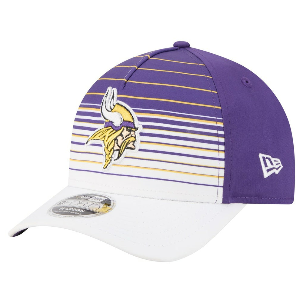 Minnesota Vikings New Era Adventure Gradient 9FORTY M-Crown A-Frame Adjustable Hat - White/Purple - NFL