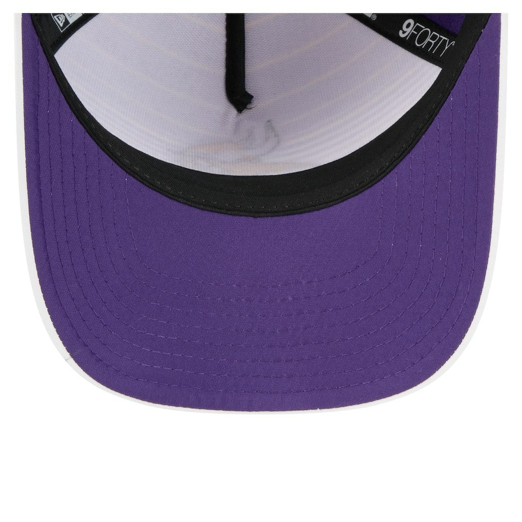Minnesota Vikings New Era Adventure Gradient 9FORTY M-Crown A-Frame Adjustable Hat - White/Purple - NFL