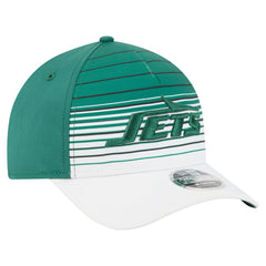 New York Jets New Era Adventure Gradient 9FORTY M-Crown A-Frame Adjustable Hat - White/Green - NFL