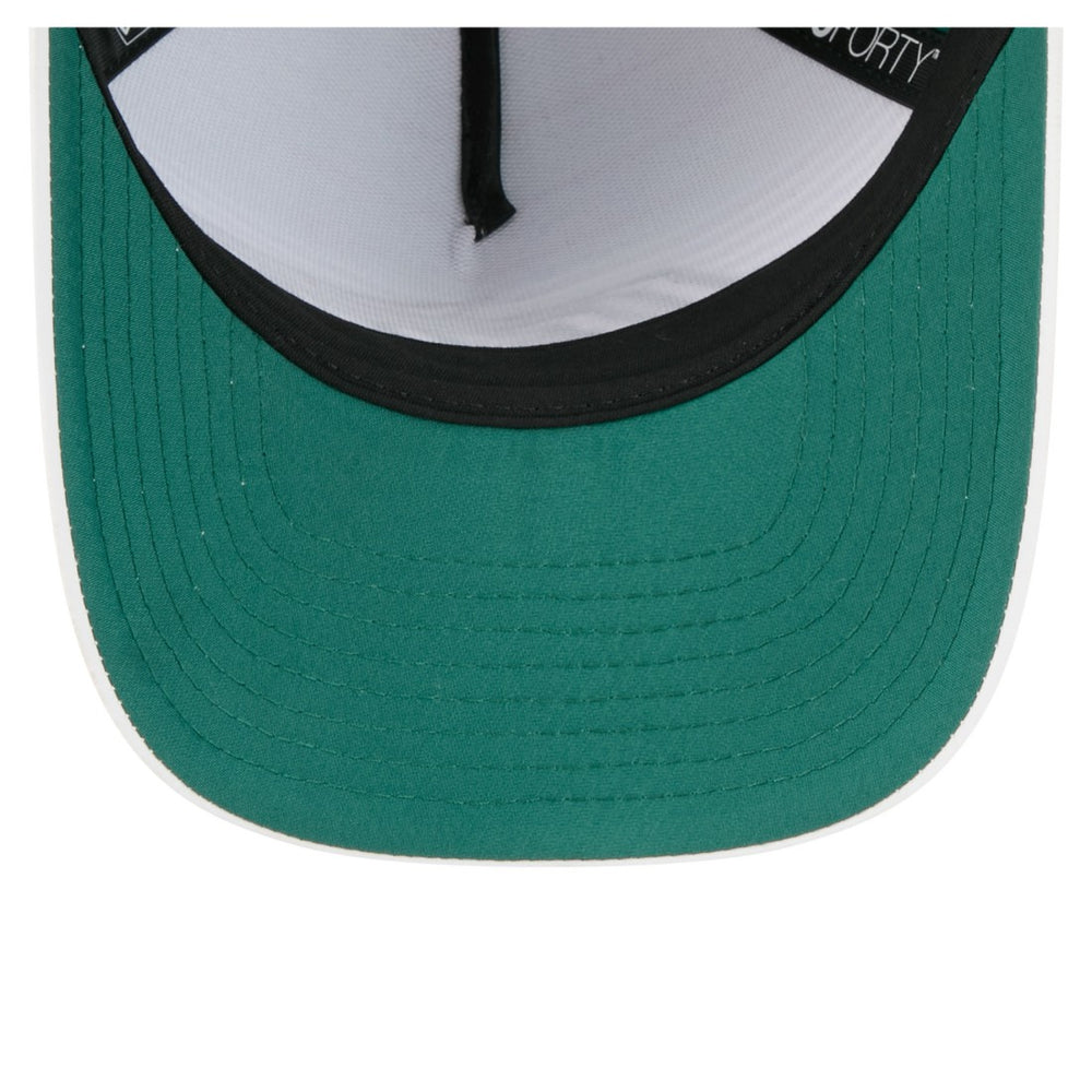 New York Jets New Era Adventure Gradient 9FORTY M-Crown A-Frame Adjustable Hat - White/Green - NFL