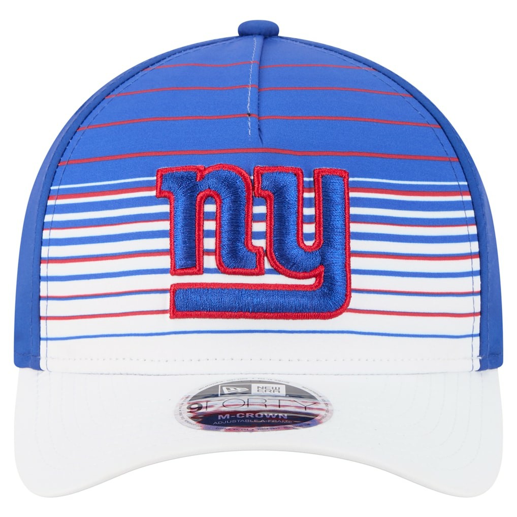 New York Giants New Era Adventure Gradient 9FORTY M-Crown A-Frame Adjustable Hat - White/Royal - NFL