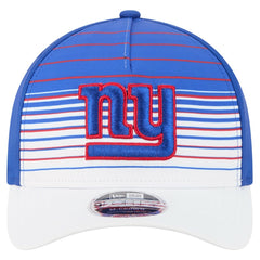 New York Giants New Era Adventure Gradient 9FORTY M-Crown A-Frame Adjustable Hat - White/Royal - NFL