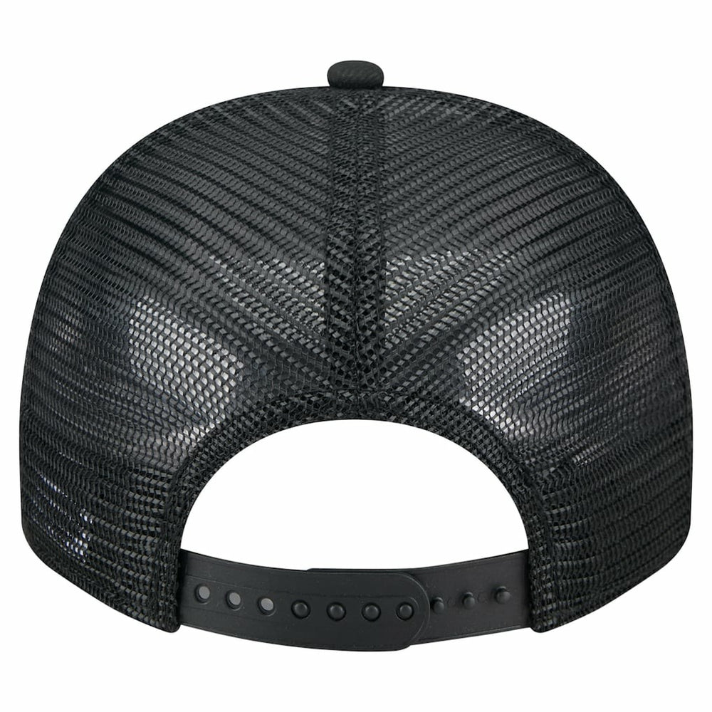 Las Vegas Raiders New Era Vintage Team Rope A-Frame Trucker 9FIFTY Snapback Hat - Black - NFL