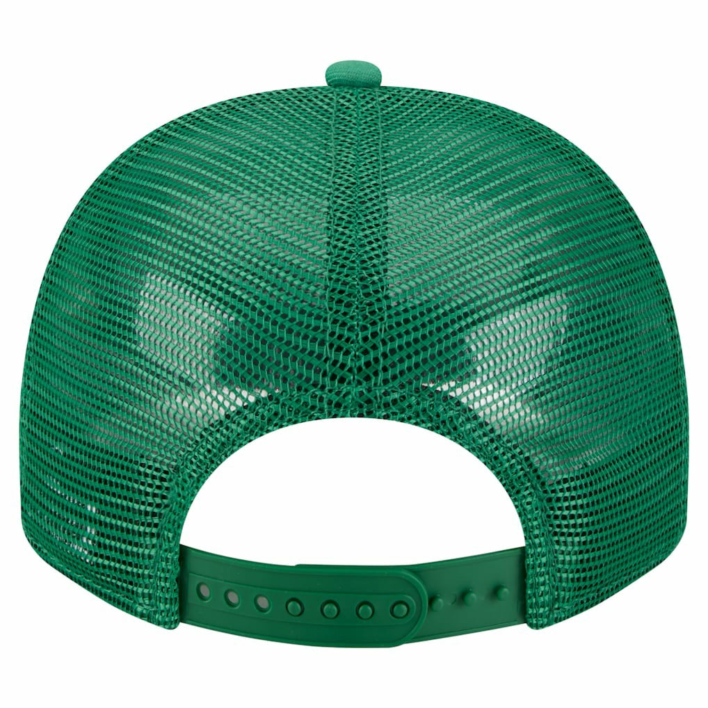 Philadelphia Eagles New Era Vintage Team Rope A-Frame Trucker 9FIFTY Snapback Hat - Kelly Green - NFL