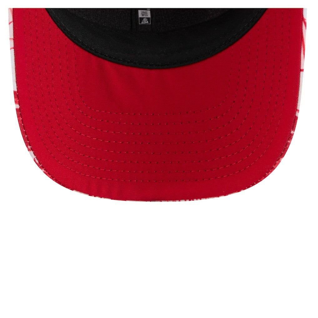 San Francisco 49ers New Era Hula 9SEVENTY Adjustable Trucker Hat - Scarlet - NFL