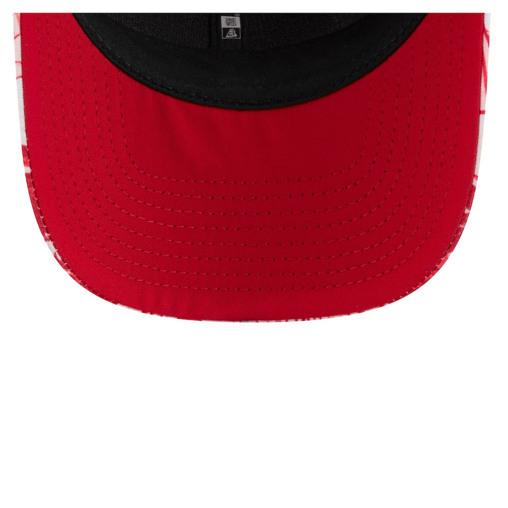 San Francisco 49ers New Era Hula 9SEVENTY Adjustable Trucker Hat - Scarlet - NFL