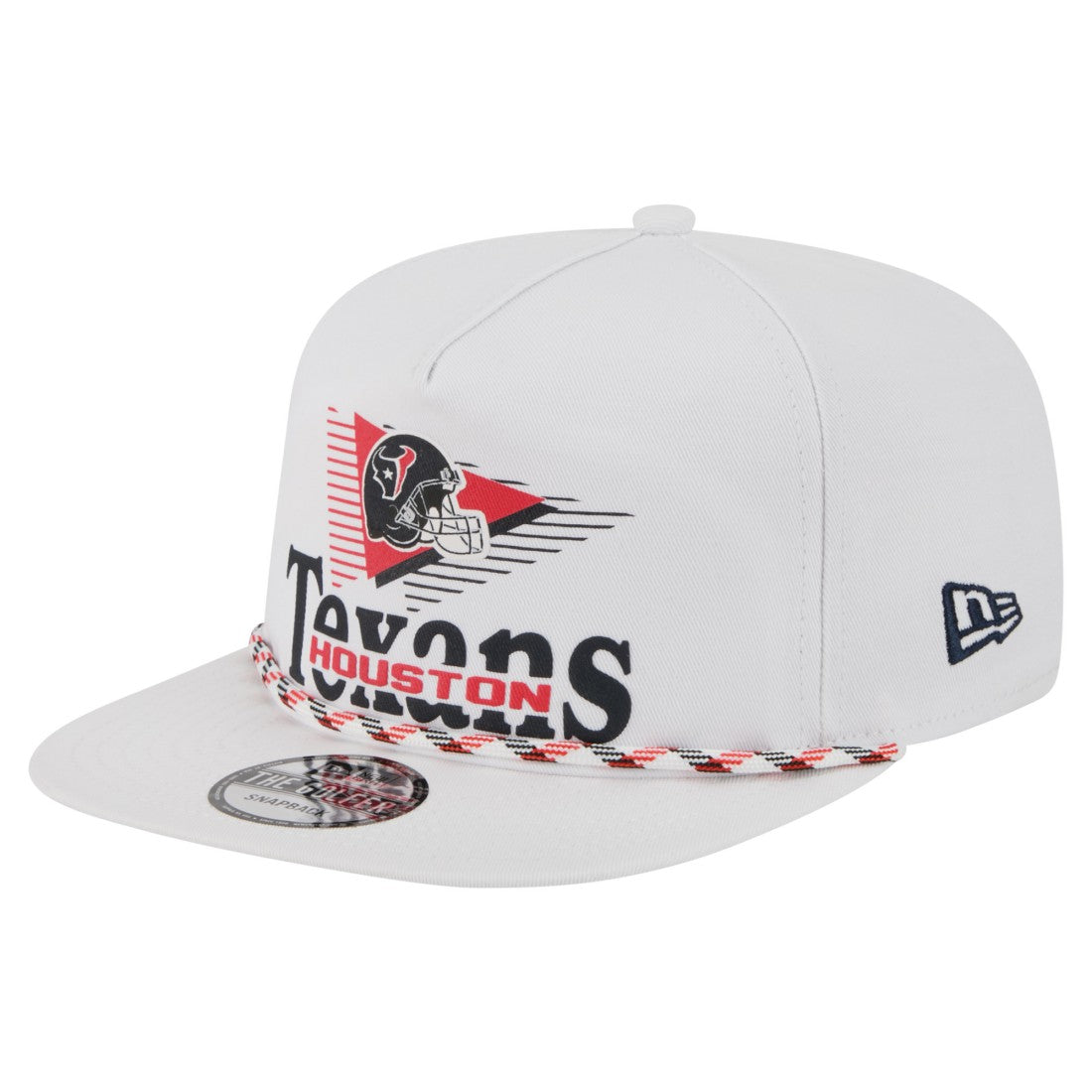Houston Texans New Era Collide Golfer Snapback Hat - White - NFL