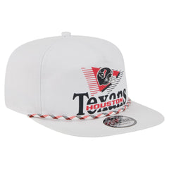 Houston Texans New Era Collide Golfer Snapback Hat - White - NFL