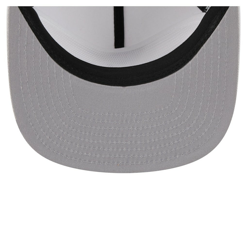 Las Vegas Raiders New Era Collide Golfer Snapback Hat - White - NFL
