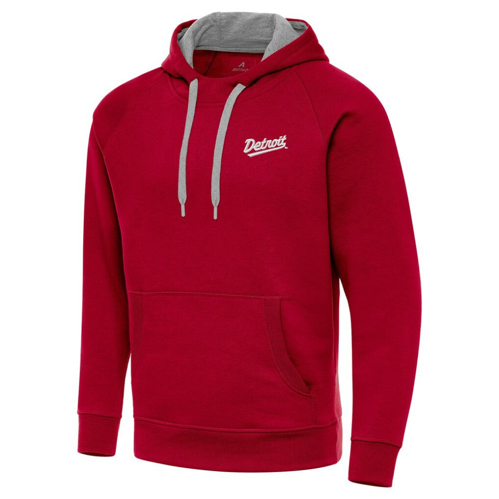 Detroit Red Wings Antigua 2025 NHL Stadium Series Victory Pullover Hoodie - Red | NHL sale