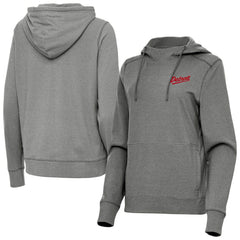 Detroit Red Wings Antigua Women's 2025 NHL Stadium Series Justice Pullover Hoodie - Heather Black | NHL sale
