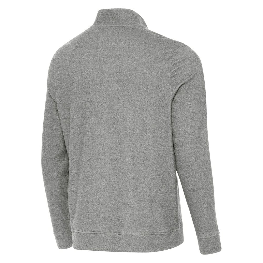 Detroit Red Wings Antigua 2025 NHL Stadium Series Subtle Quarter-Zip Top - Heather Black | NHL sale