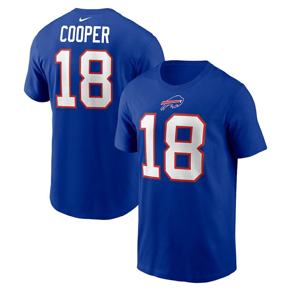 Amari Cooper Buffalo Bills Name & Number T-Shirt - Royal - Nike