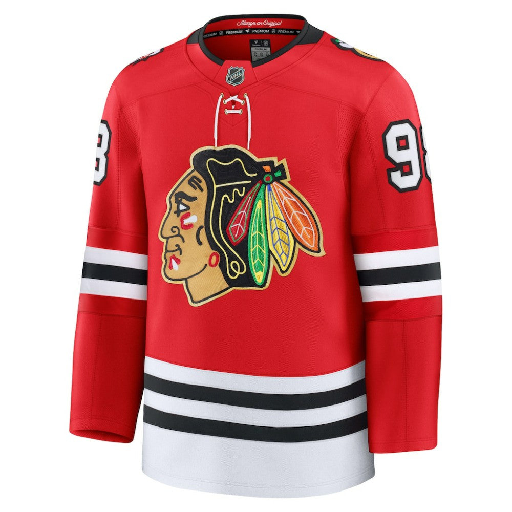 Connor Bedard Chicago Blackhawks Fanatics Centennial Premium Player Jersey - Red | Fanatics near me