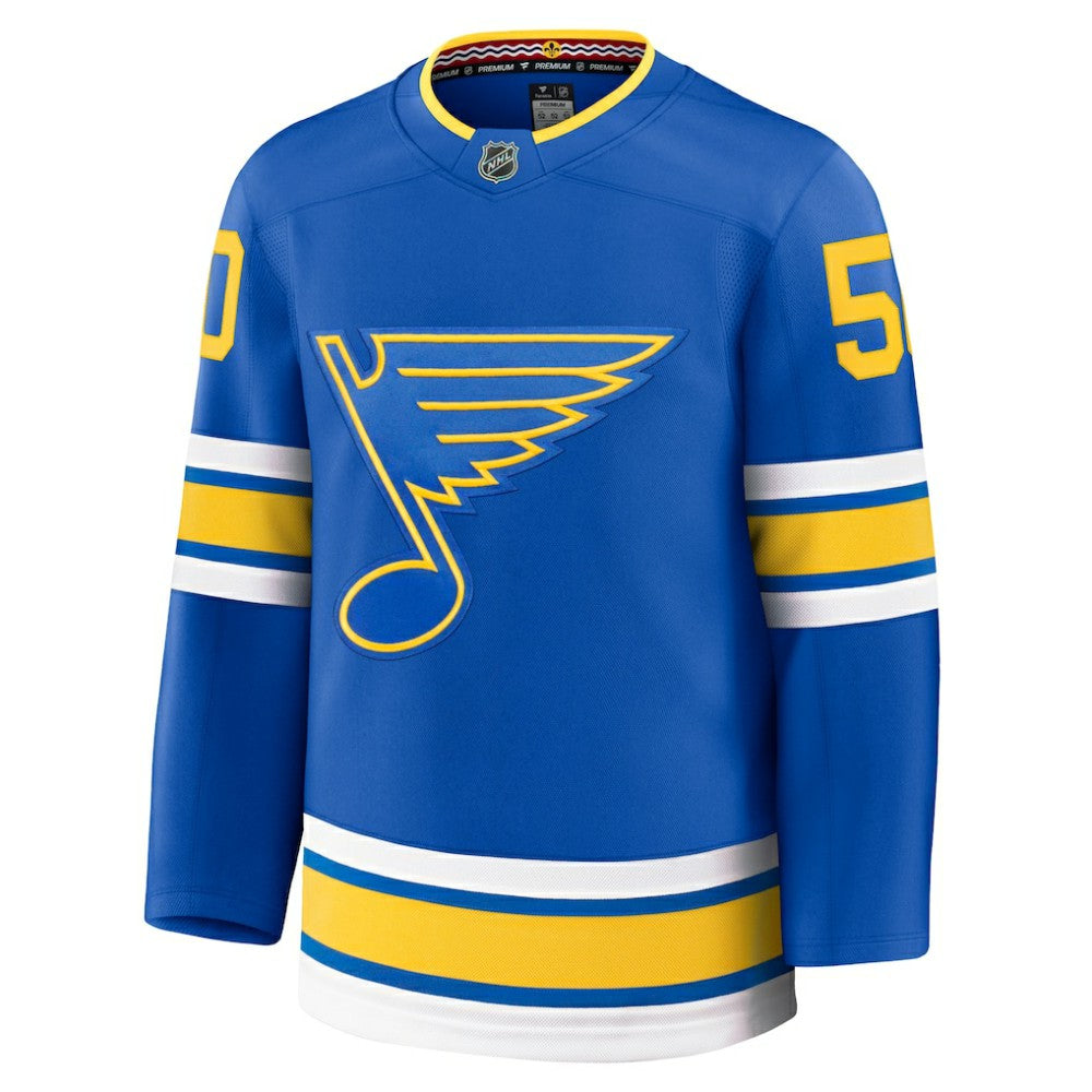 Jordan Binnington St. Louis Blues Fanatics Home Premium Player Jersey - Blue | Fanatics online