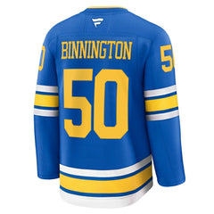 Jordan Binnington St. Louis Blues Fanatics Home Premium Player Jersey - Blue | Fanatics online
