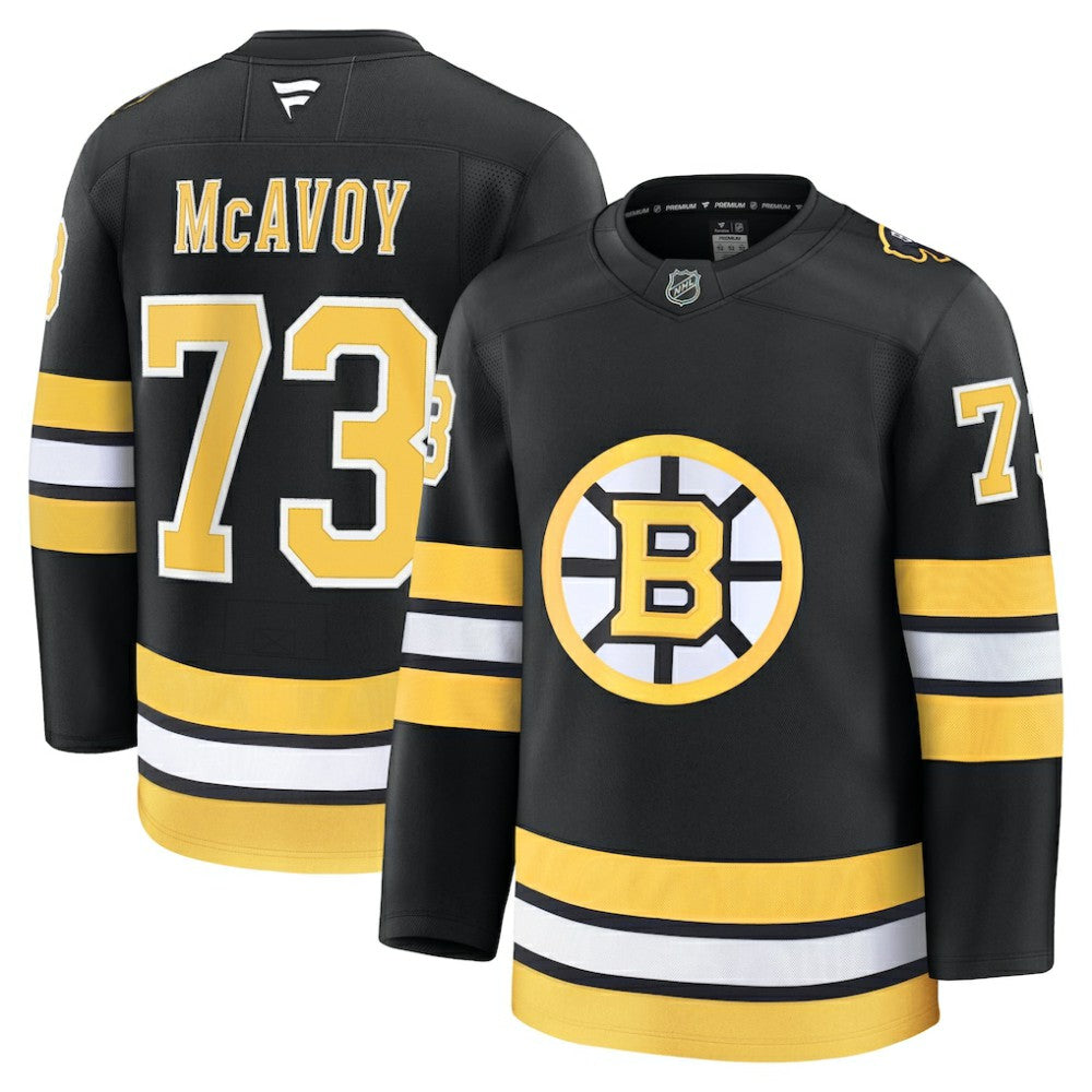 Charlie McAvoy Boston Bruins Fanatics Home Premium Player Jersey - Black | Fanatics sale