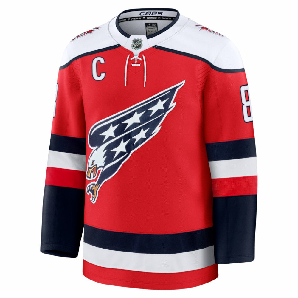Alexander Ovechkin Washington Capitals Fanatics Alternate Premium Player Jersey - Red | Fanatics Lifestyle